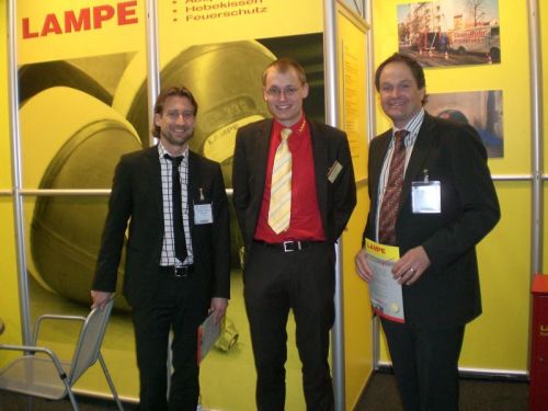 Auch in Schweden freut man sich über die gute Zusammenarbeit mit der Firma LAMPE